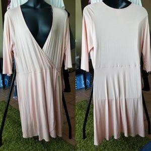 3x faux wrap vneck